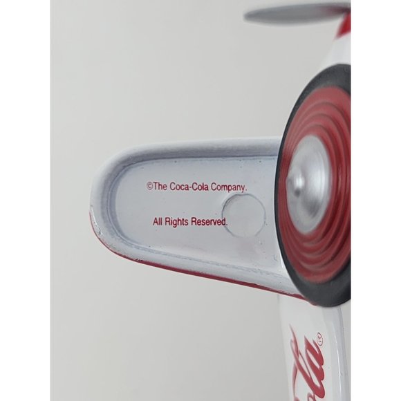 K-Line Coca Cola Brand Pedal Plane Train Accessory Bi Plane Coke Toy - Picture 9 of 13